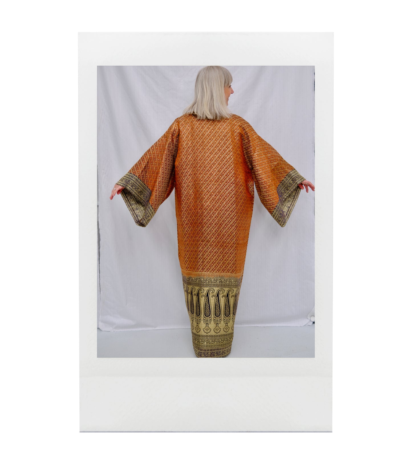 COCHIN Kimono japonais soie recyclée