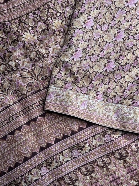 AVATARA Kimono court réversible en soie