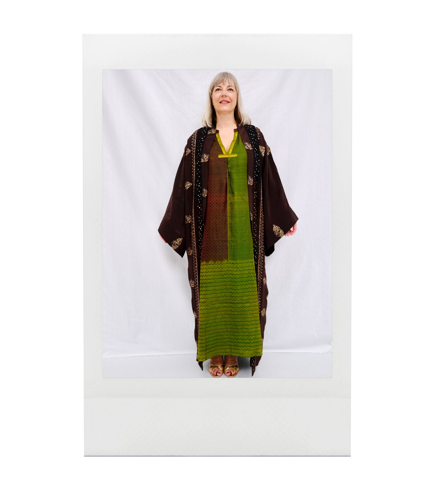 COCHIN Kimono japonais soie recyclée