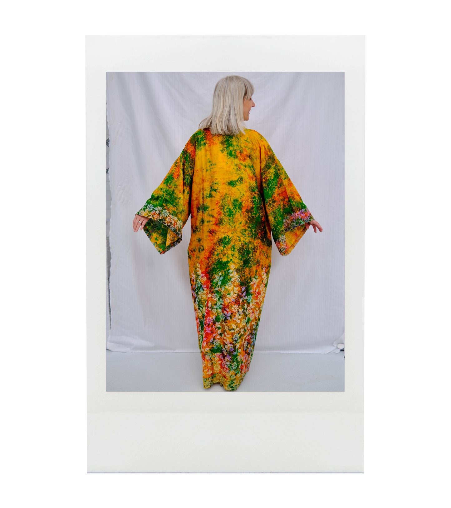 COCHIN Kimono japonais soie recyclée