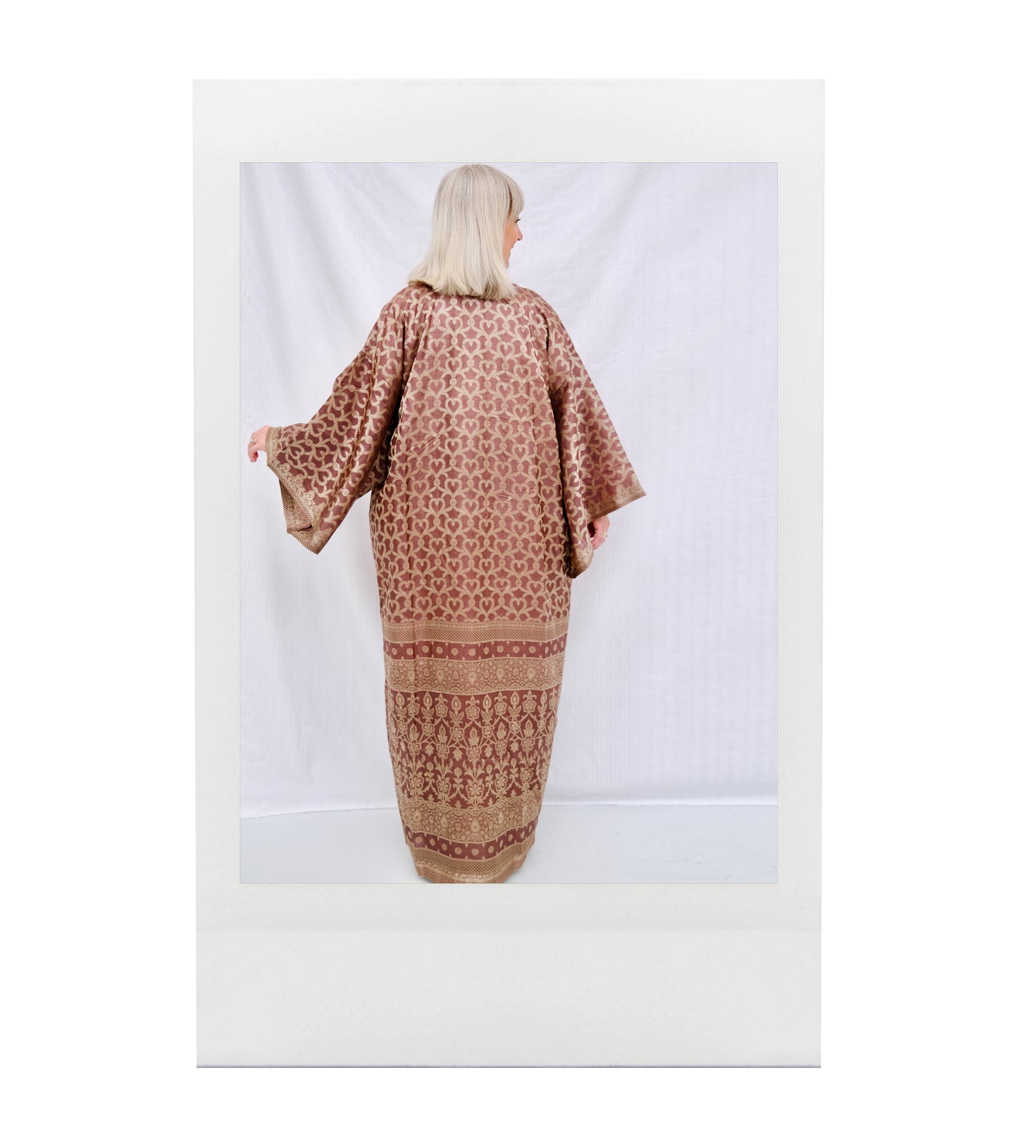 COCHIN Kimono japonais soie recyclée