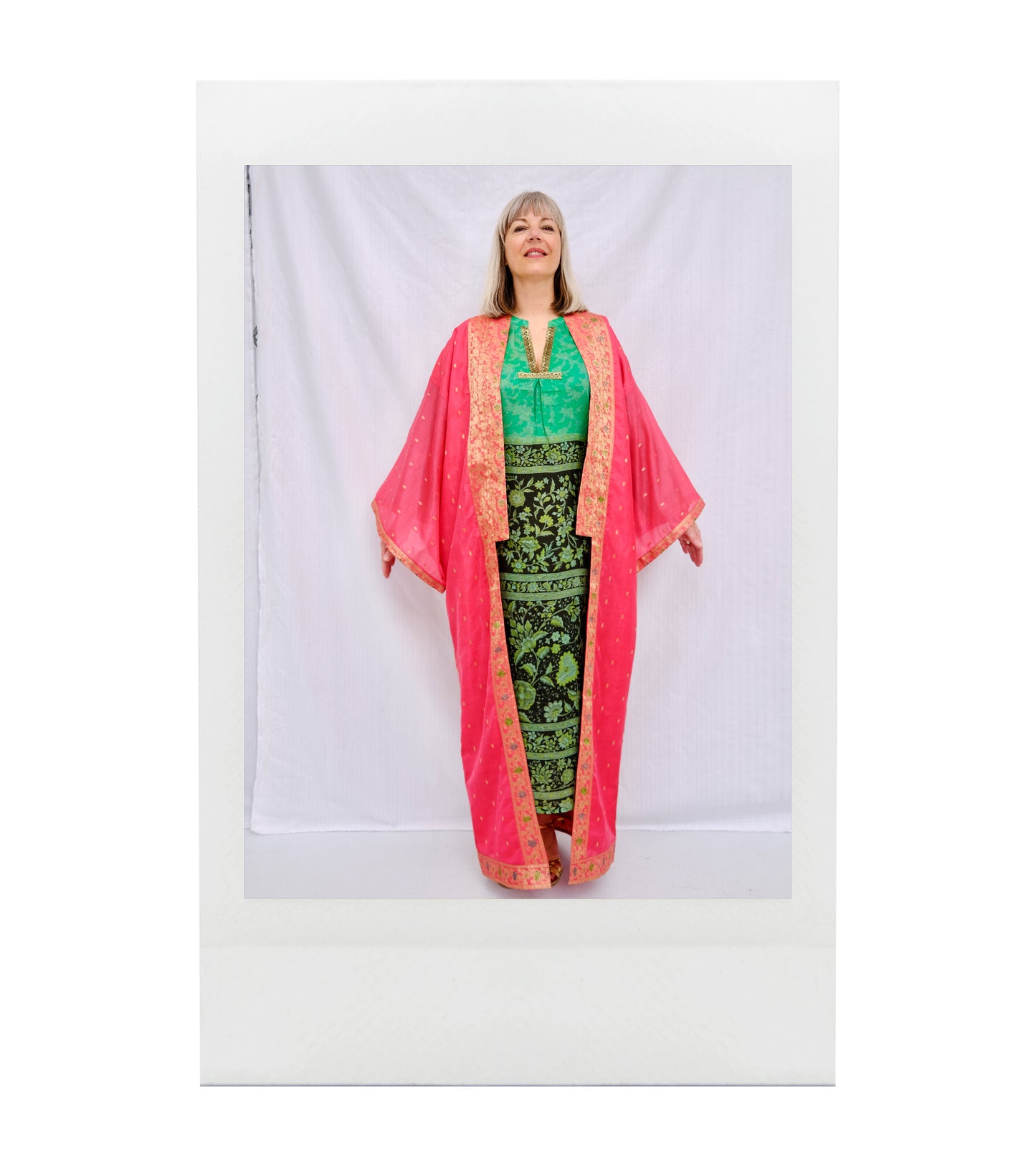 COCHIN Kimono japonais soie recyclée