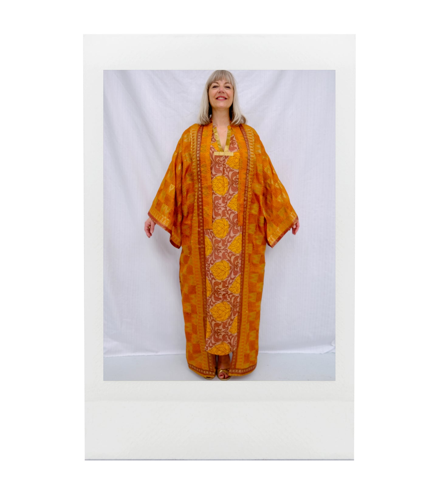 COCHIN Kimono japonais soie recyclée