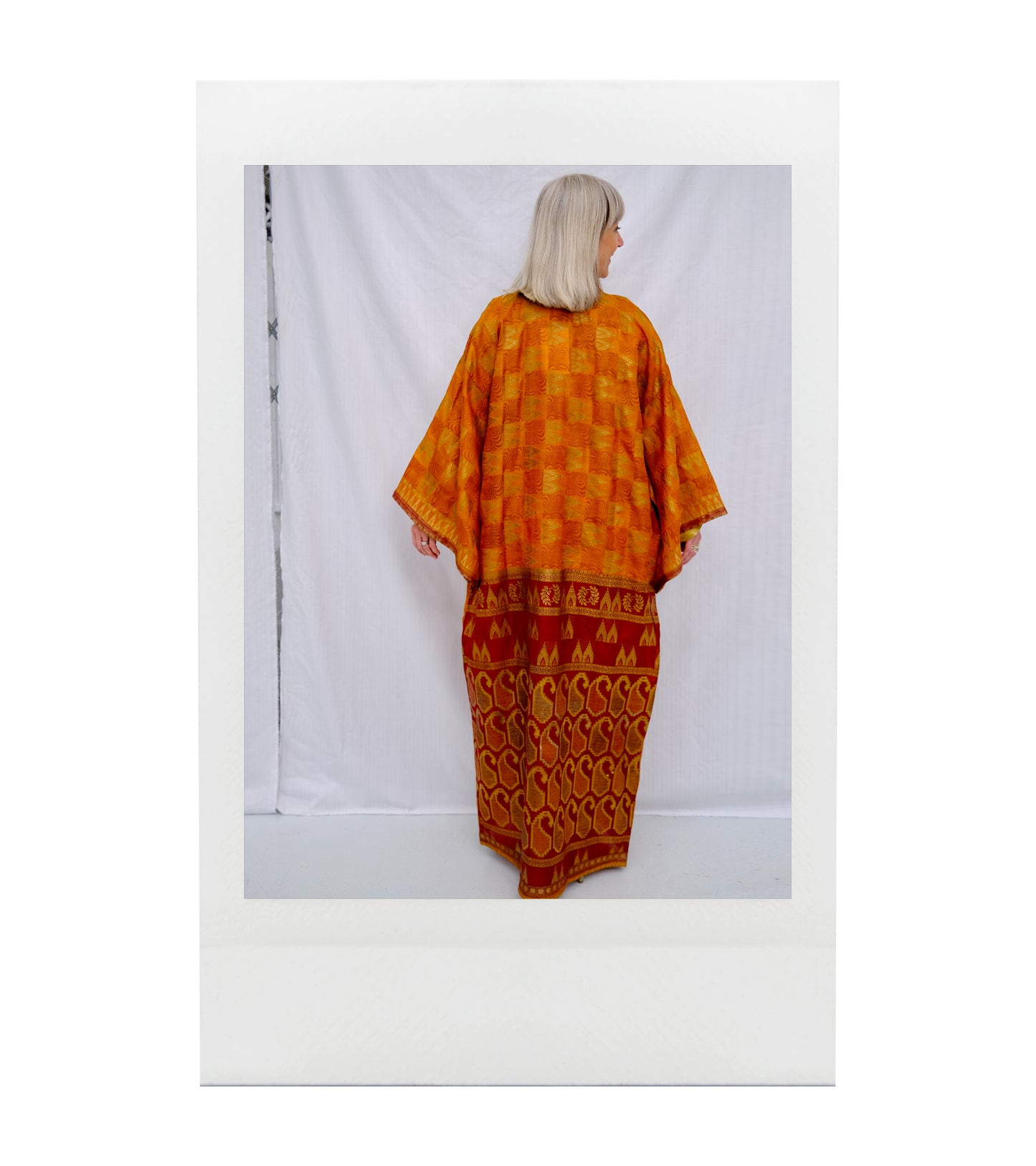 COCHIN Kimono japonais soie recyclée