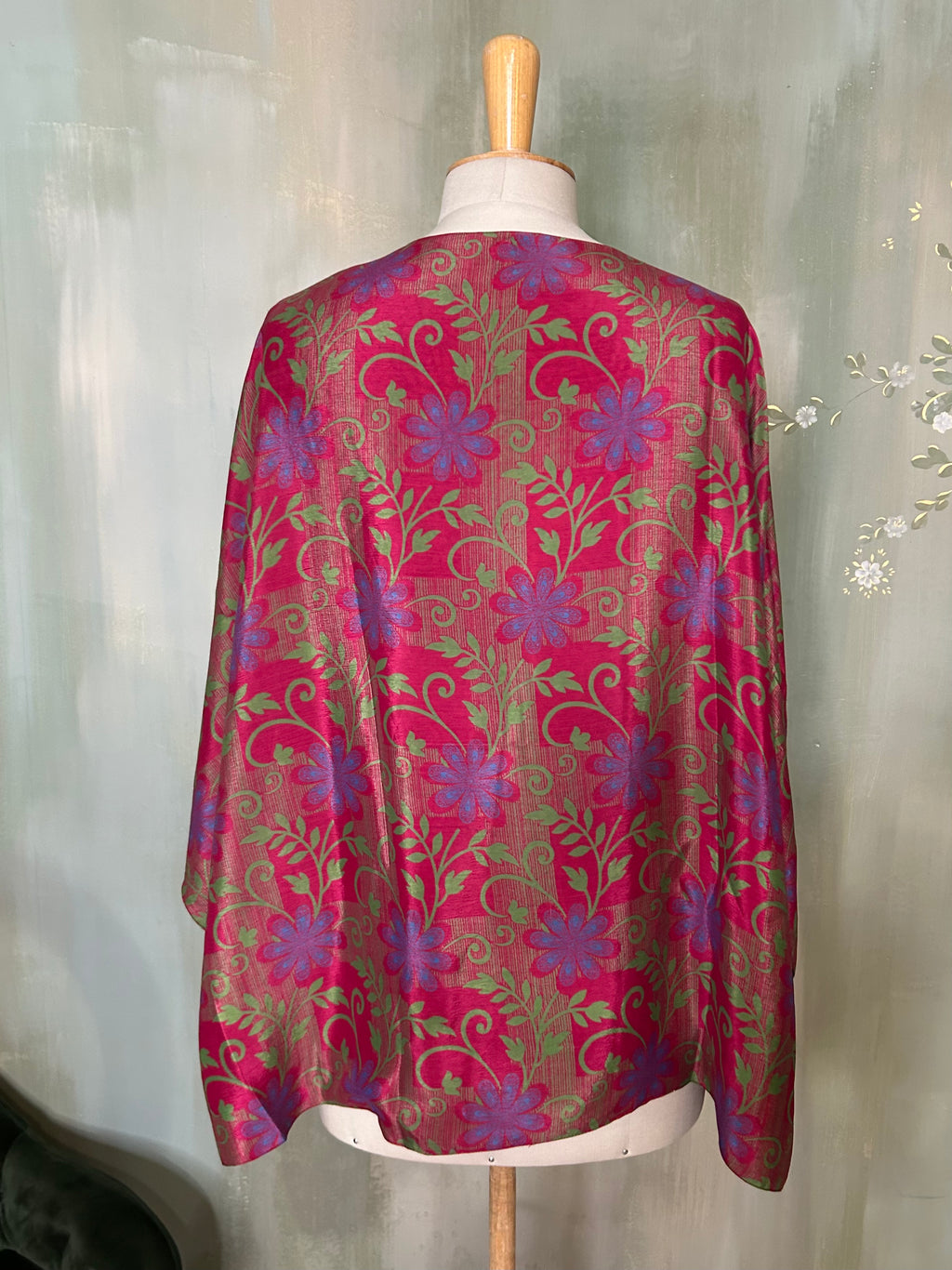 KIMONO REVERSIBLE MIX SOIE