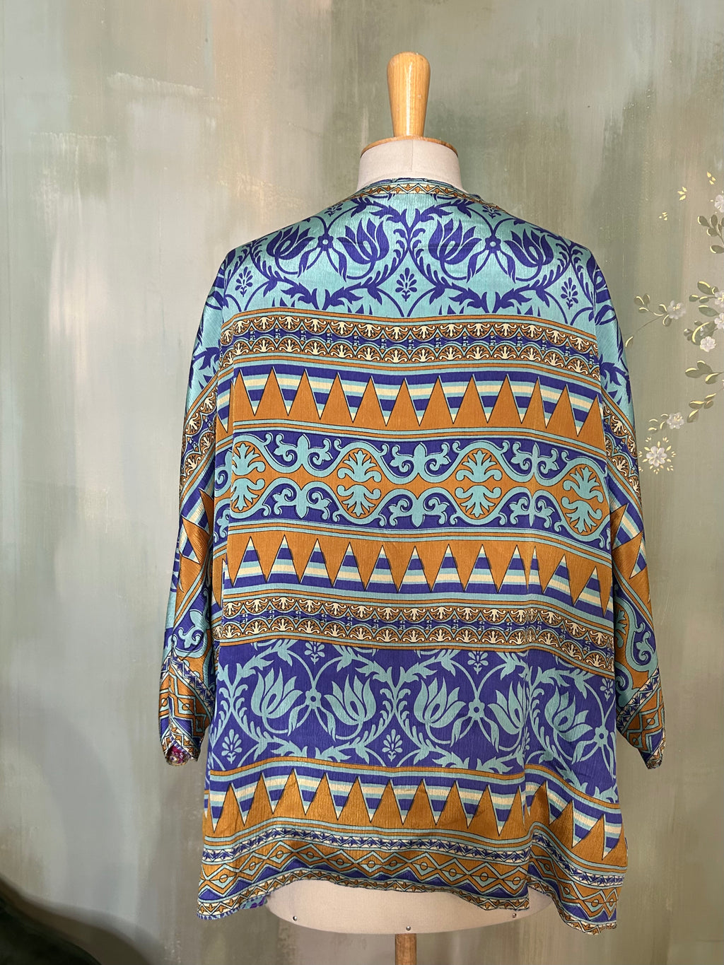 KIMONO REVERSIBLE MIX SOIE