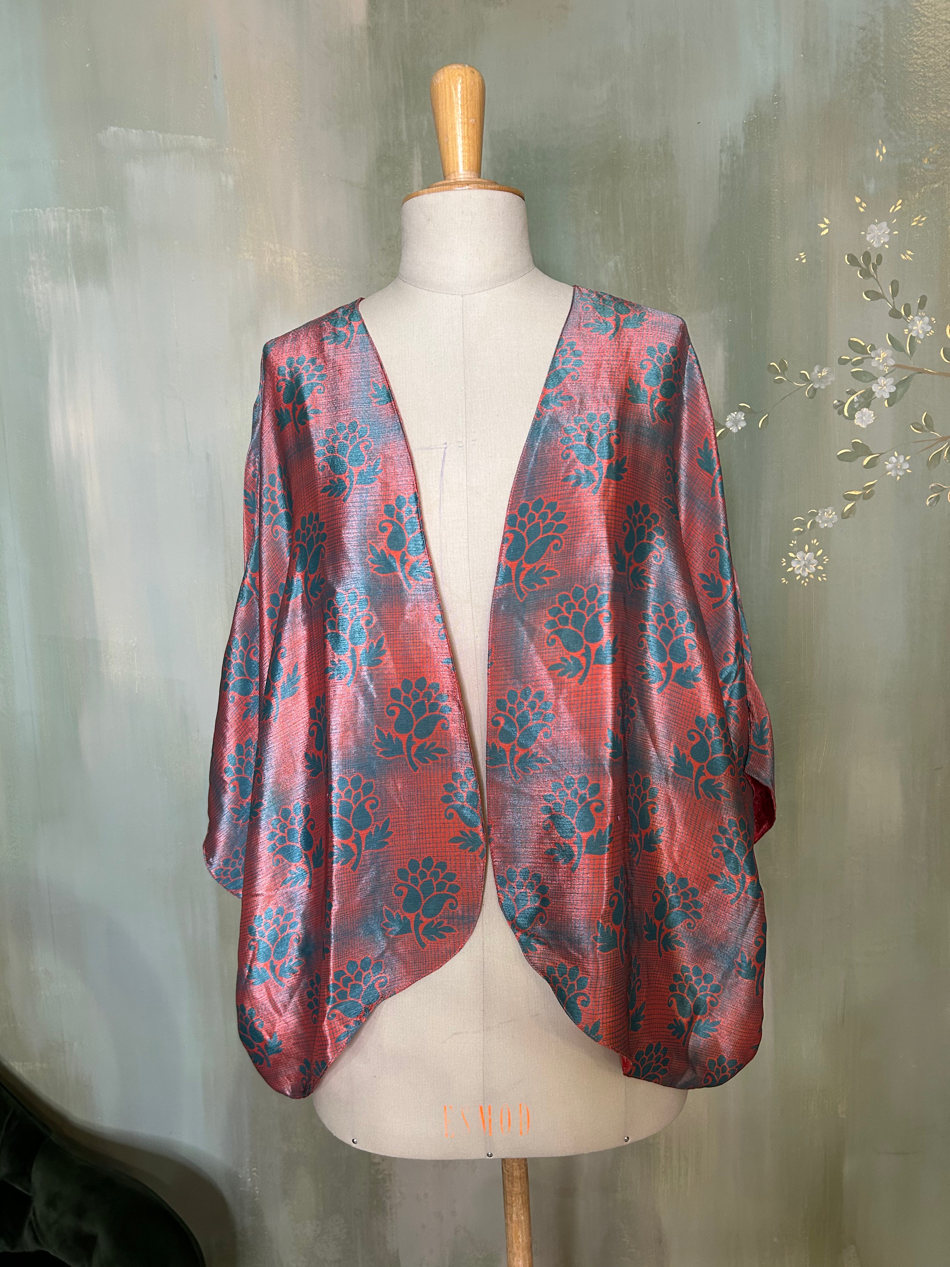 KIMONO REVERSIBLE MIX SOIE