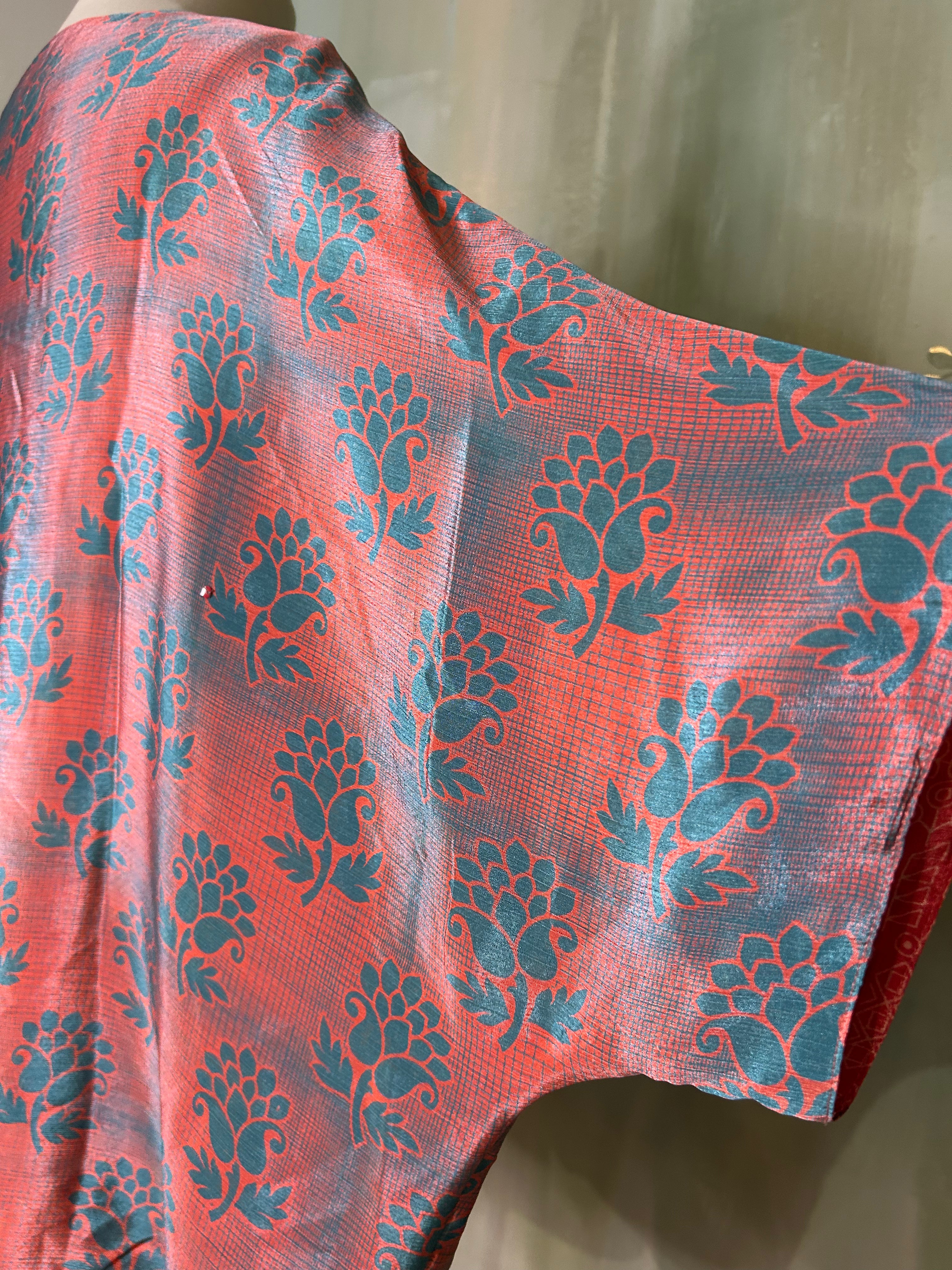 KIMONO REVERSIBLE MIX SOIE