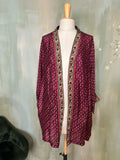KIMONO MI-LONG MIX SOIE