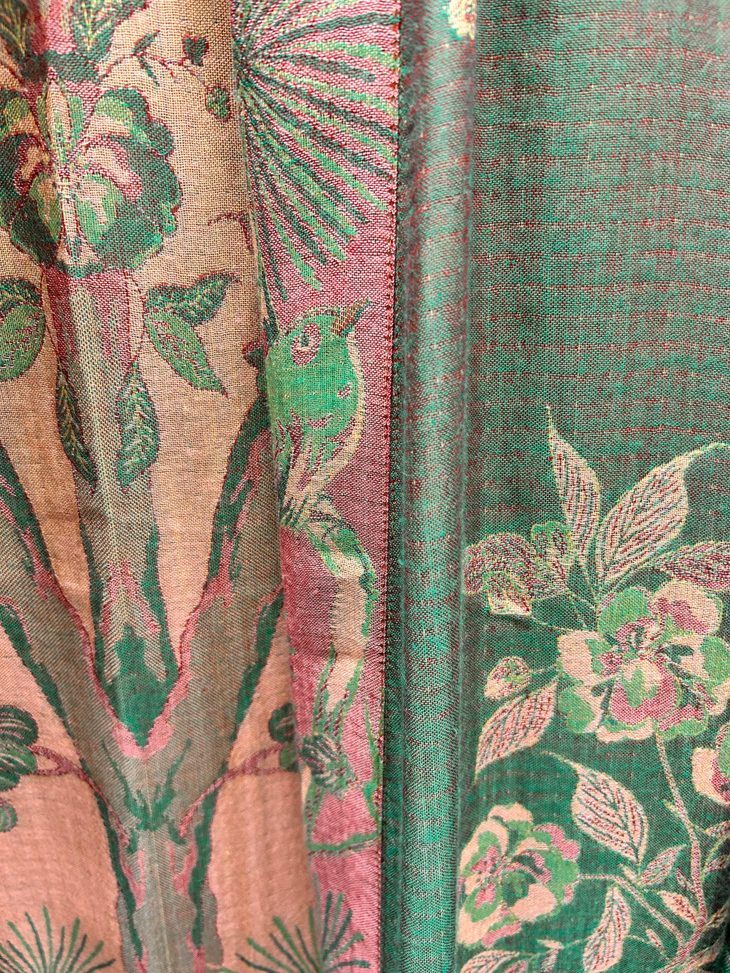 Kimono réversible cachemire & soie de bambou