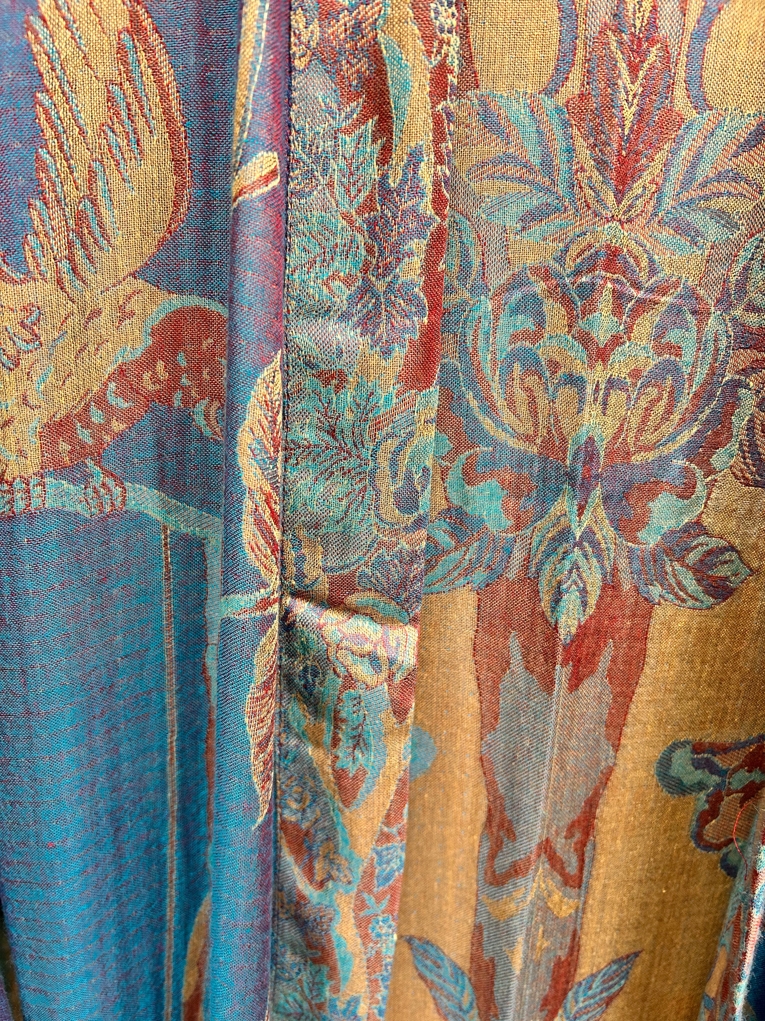 Kimono réversible cachemire & soie de bambou