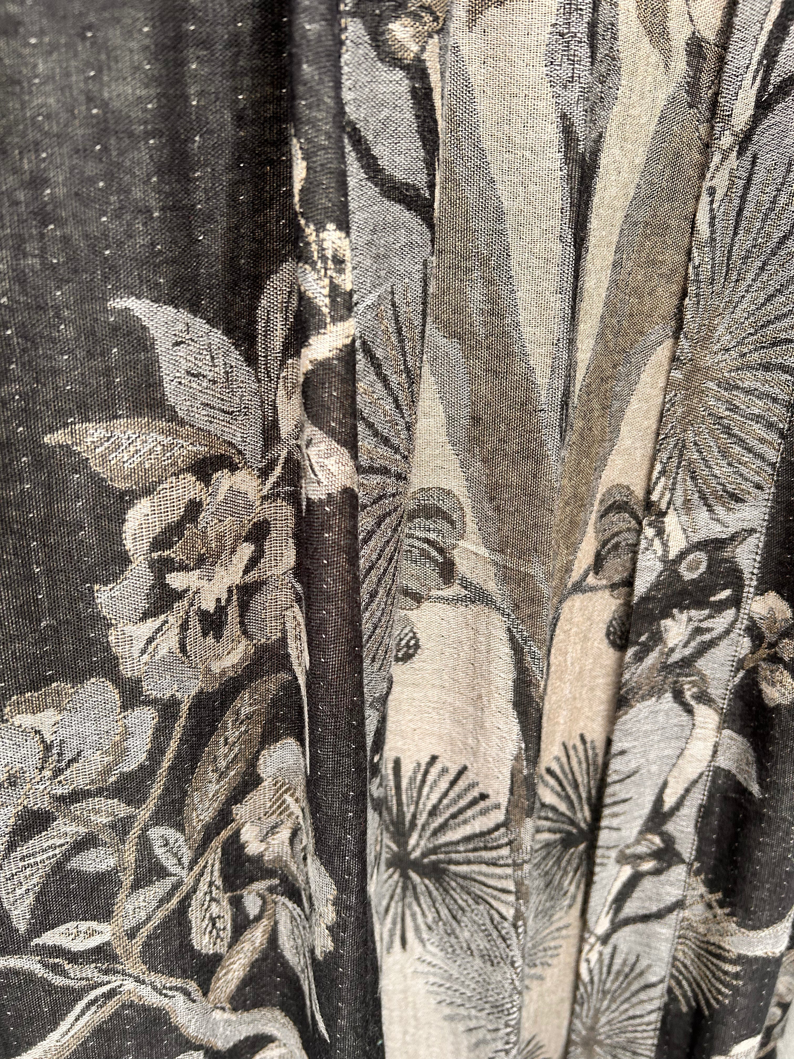 Kimono réversible cachemire & soie de bambou