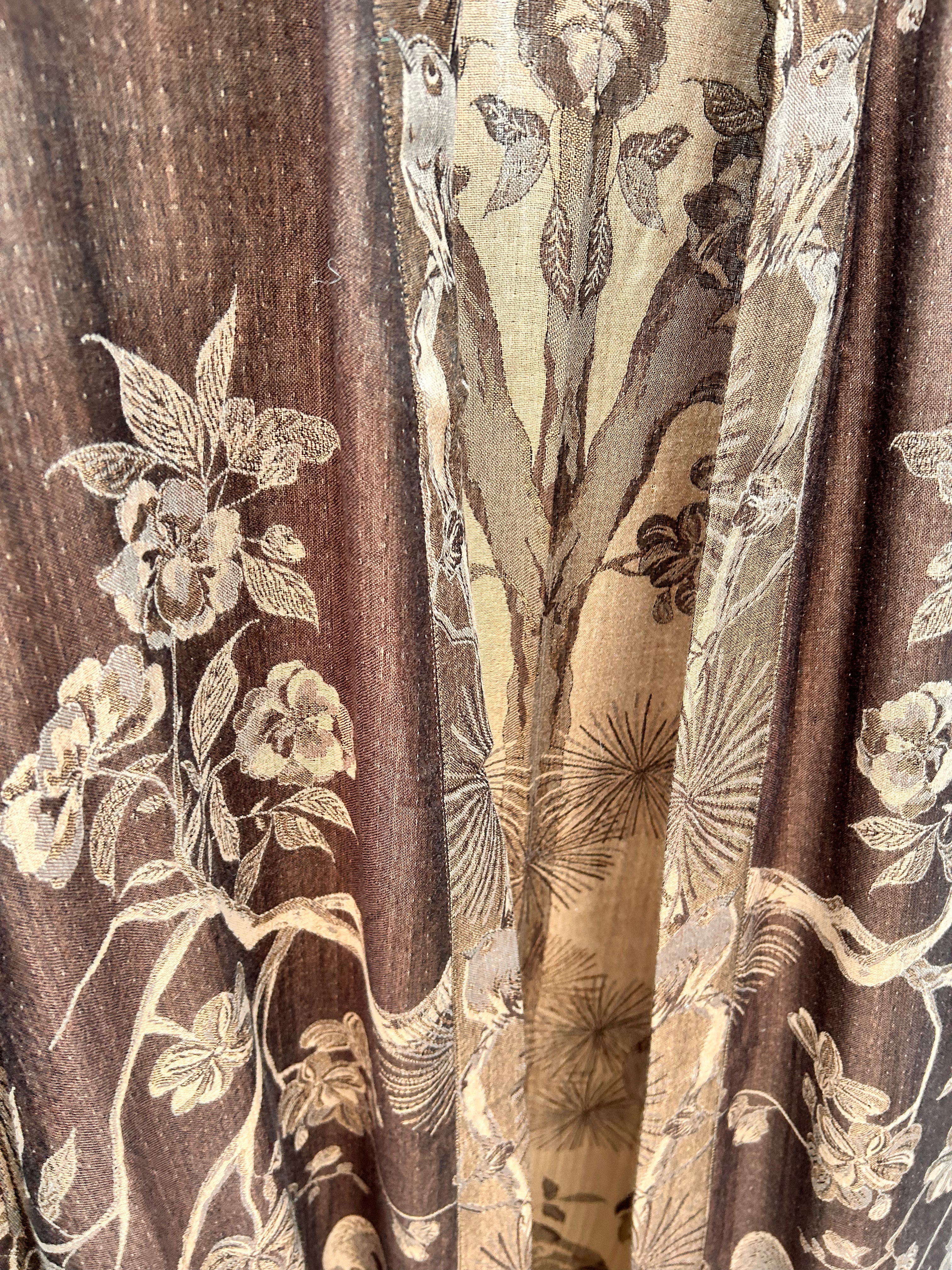 Kimono réversible cachemire & soie de bambou