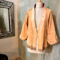 Kimono-veste réversible soie vintage