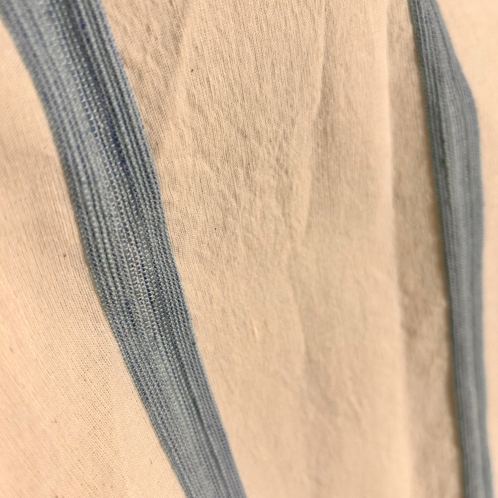 AO Kimono oversize en coton rayé