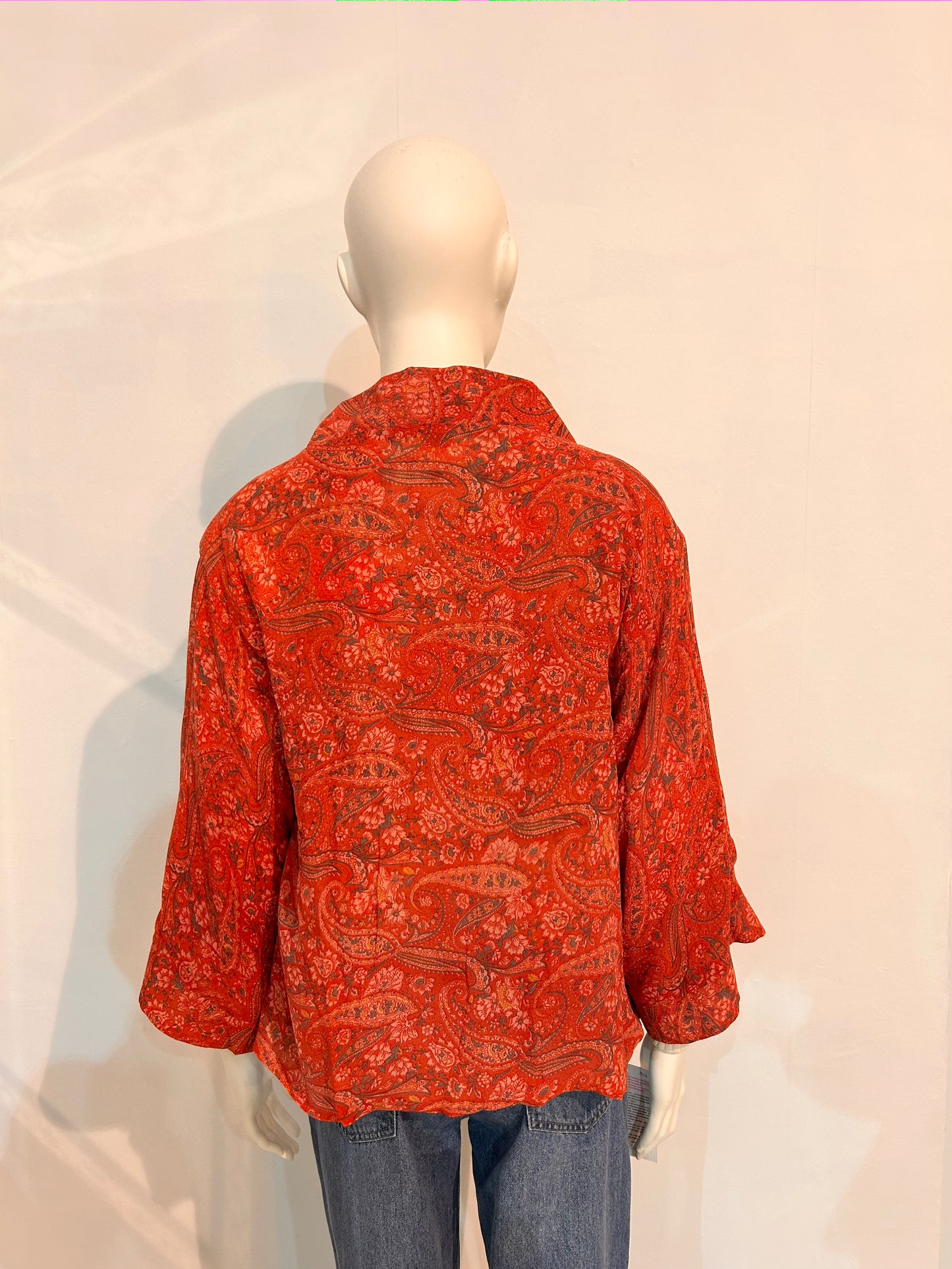 AVATARA KIMONO/VESTE REVERSIBLE EN SOIE