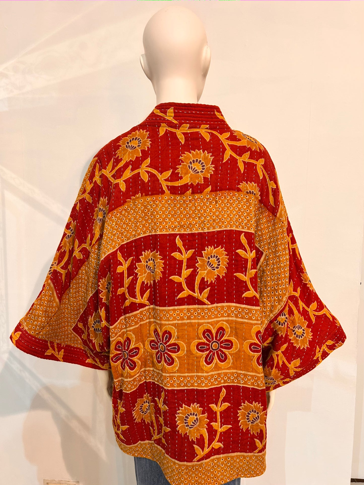 BINDI KIMONO MI-LONG EN KHANTA