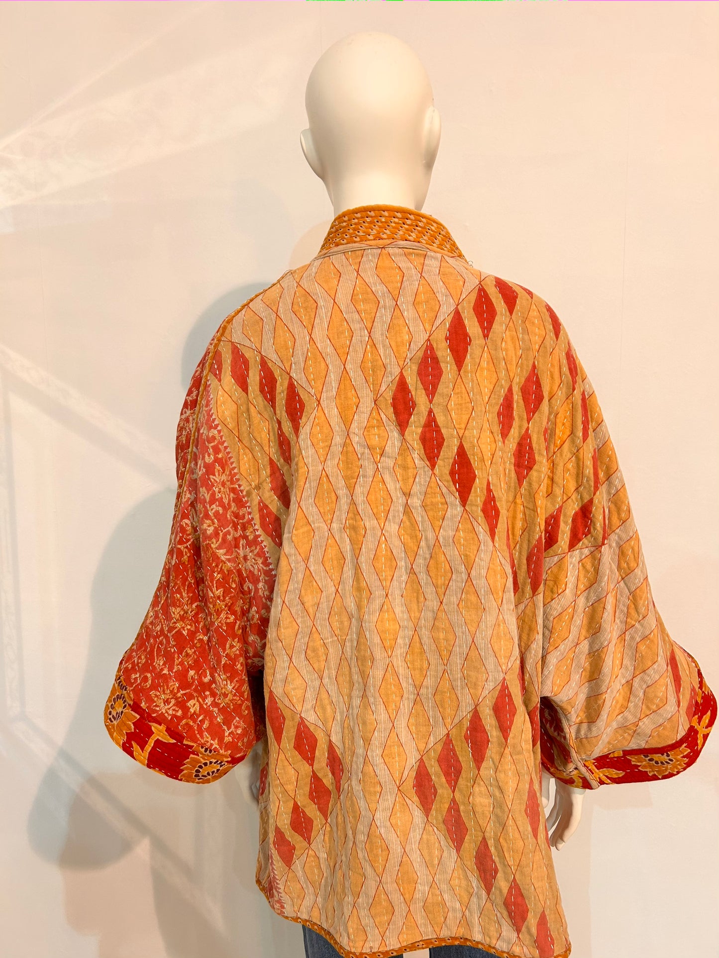 BINDI KIMONO MI-LONG EN KHANTA